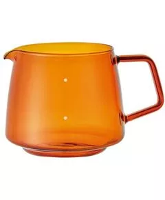 Глечик скляний Kinto Sepia бурштинового кольору 600 мл