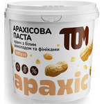 ТОМ Паста арахісова кранч з білим шоколадом і фініками 1 кг