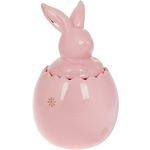 Банка для зберігання Кролик рожево-золота 2,3 л