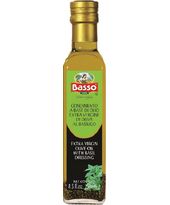 Оливкова олія Extra Virgin з базиліком Basso 250 мл