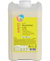 Sonett Засіб для прання кольорових речей М'ята-Лимон концентрований органічний 5 л