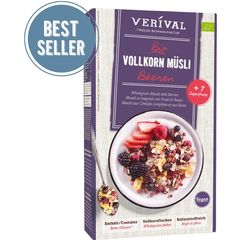 Мюслі з ягодами цільнозернові органічні Verival 325 г