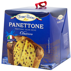 Панеттоне FornoBuono Класичний з цукатами та родзинками 800 г
