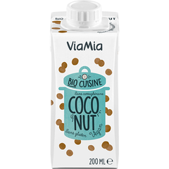 Крем кулінарний кокосовий органічний Via Mia 200 мл