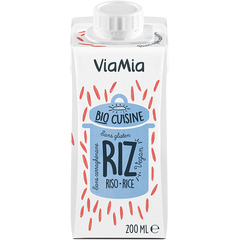 Крем кулінарний рисовий органічний Via Mia 200 мл
