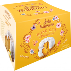 Великодній кекс з лимонним кремом Battistero 400 г