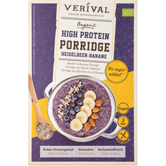 Каша вівсяна Протеїнова з чорницею та бананом Verival 350 г