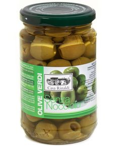 Casa Rinaldi Оливки зелені без кісточки 310 г