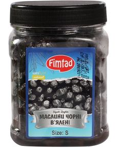Fimtad Маслини чорні в'ялені 450 г