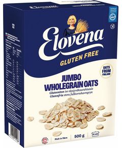 Пластівці вівсяні безглютенові Elovena 500 г