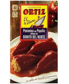 Ortiz Перець Пікільо фаршированний тунцем Альбакор 300 г