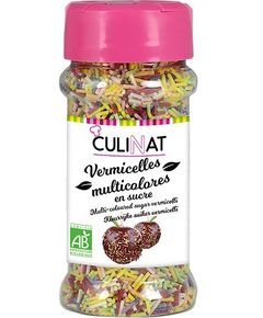 Culinat Декор кондитерський різнокольоровий органічний 60 г