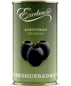 Excelencia Оливки чорні без кісточки 425 мл