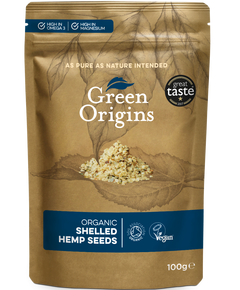 Green Origins Насіння коноплі лущене органічне100 г