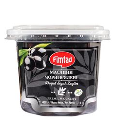 Fimtad Маслини чорні в'ялені 400 г