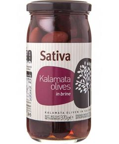 Sativa Оливки Каламата з кісточкою 370 г