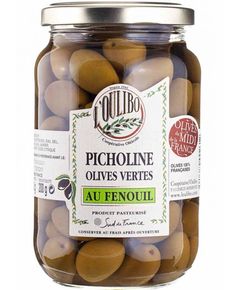 L'Oulibo Оливки зелені з фенхелем 200 г