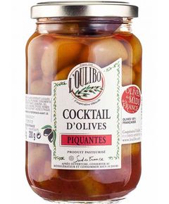 L'Oulibo Оливки зелені Коктейль з прянощами 200 г