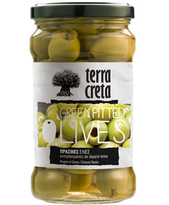 Terra Creta Оливки зелені без кісточки 290 г