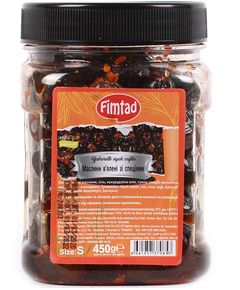 Fimtad Маслины черные в специях 450 г