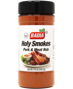 Badia Суміш спецій для м'яса з ароматом диму Holy Smokes 155,9 г