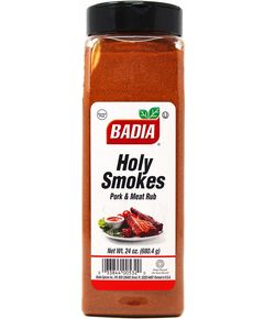 Badia Суміш спецій для м'яса з ароматом диму Holy Smokes 680,4 г