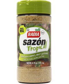 Badia Суміш спецій для м'яса, птиці та риби Тропічний Сезон 191,4 г