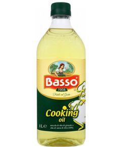 Basso Олія соняшниково-оливкова для смаження і запікання 1 л