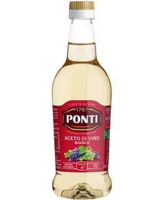 Ponti Оцет винний з білого вина 500 мл