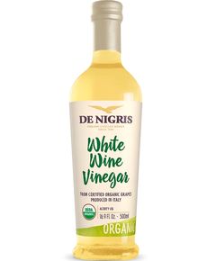 De Nigris Оцет винний з білого вина органічний 500 мл