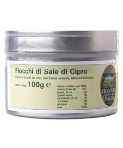 Frantoio di Sant'Agata Сіль пластівцями морська з Кіпру 100 г