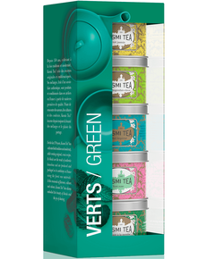 Kusmi Tea Чайний набір Зелений Чай 5 Мініатюр органічний 100 г