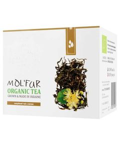 MOL'FAR Чай кипрійний чорний з цвітом липи органічний 50 г