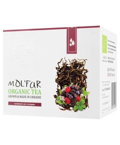 MOL'FAR Чай кипрійний чорний з ягодами органічний 50 г