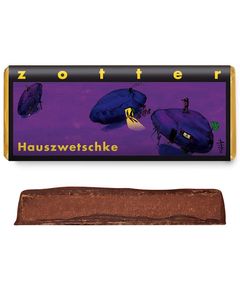 Zotter Шоколад чорний Сливовий Бренді органічний 70 г