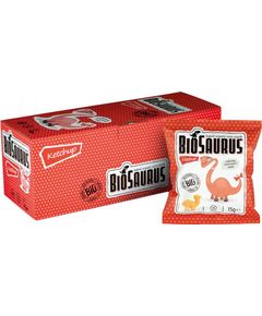 McLLOYD'S Снеки кукурудзяні дитячі Динозаврики з кетчупом безглютенові органічні упаковка 10шт*15 г