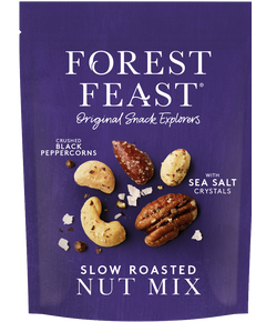 Суміш горіхів підсмажених в морській солі з чорним перцем Forest Feast 120 г