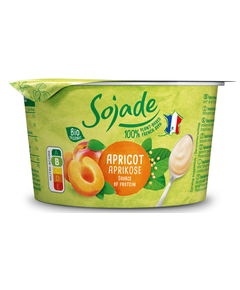 Йогурт веганський з ферментованої сої Абрикос органічний Sojade 150 г
