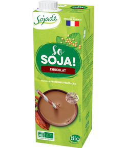 Напій соєвий Шоколад органічний Sojade 1 л