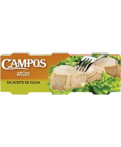 Campos Тунець в оливковій олії упаковка 3шт. 240 г