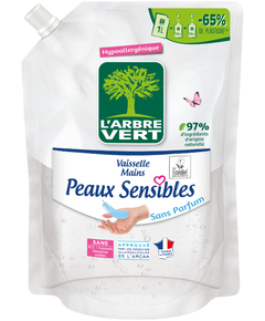 L'Arbre Vert Еко-засіб для миття посуду Для чутливої шкіри Запаска 1 л