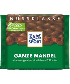 Ritter Sport Шоколад молочний Цілий Мигдаль 100 г