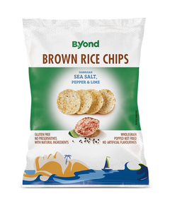 B.Yond Чіпси з бурого рису Гавайська Морська Сіль-Перець-Лайм 60 г