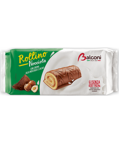 Balconi Ролліні бісквітні Горіховий Крем порційні 6шт. 222 г