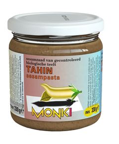 Monki Тахіні Паста кунжутна органічна 330 г