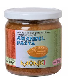 Monki Паста з мигдалю смаженого органічна 330 г