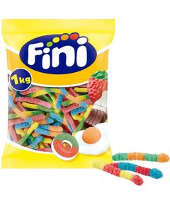 Fini Желейні цукерки Черв'ячки Кислі 1 кг