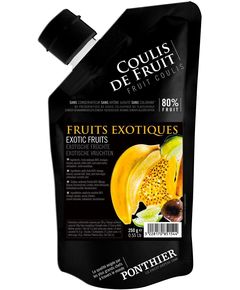 Ponthier Кулі Екзотичні Фрукти фруктовий соус охолоджений 250 г