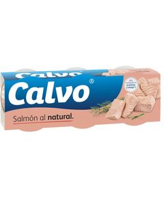 Calvo Лосось натуральний упаковка 3шт. 240 г