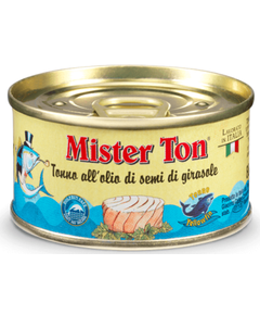 Mister Ton Тунець в рослинній олії 160 г
